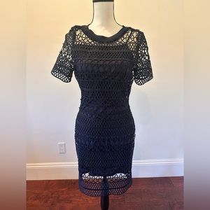 Lucy Paris Navy Blue Cocktail Dress with Detailing. New with Tags. Never worn